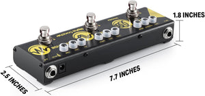 Donner Alpha Cruncher - Pedal de efecto combinado