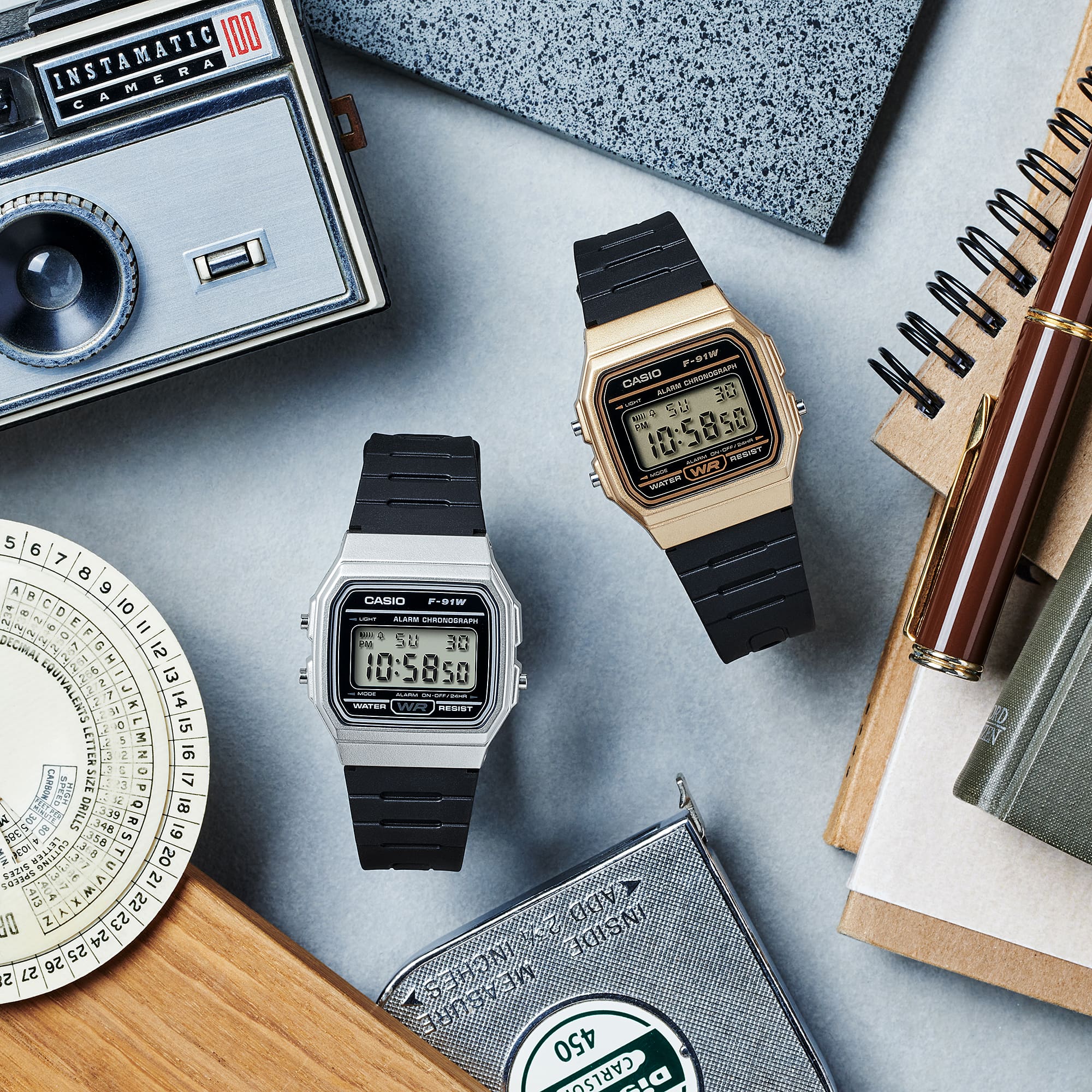 Reloj - CASIO F-91WM-9A