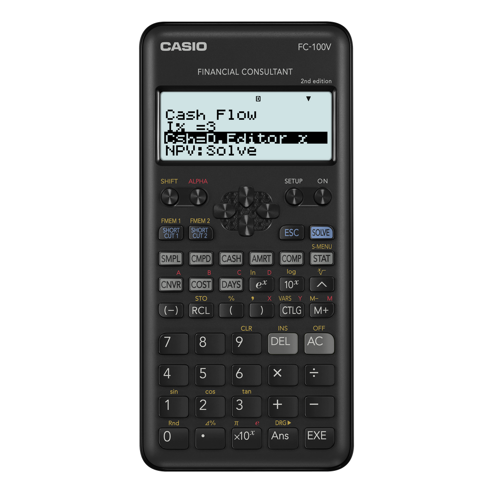 Calculadora Financiera - CASIO FC-100V-2