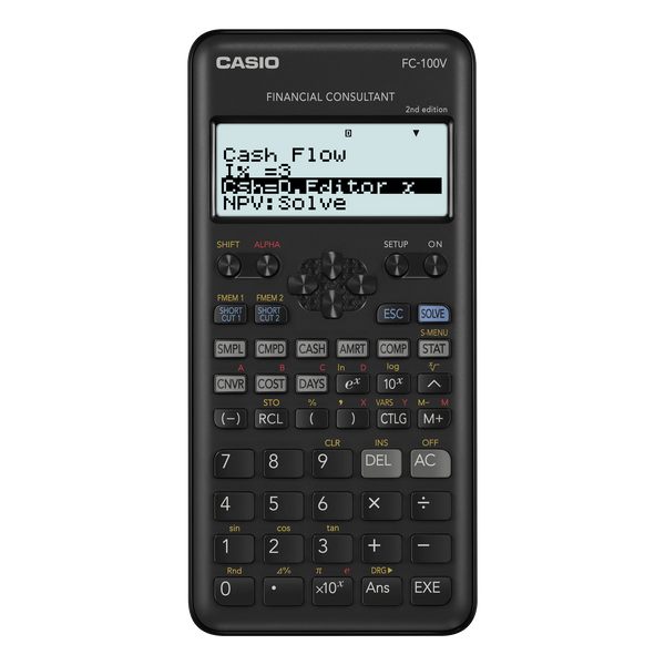Calculadora Financiera - CASIO FC-100V-2
