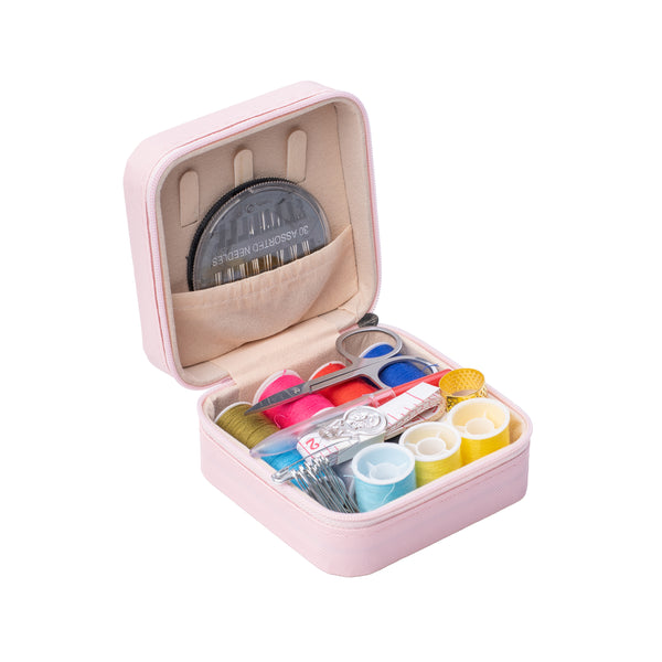 KIT DE COSTURA PARA HOGAR - ROSADO