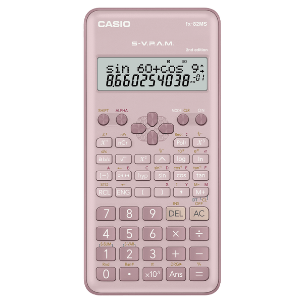 Calculadora Científica - CASIO FX-82MS-2-PK