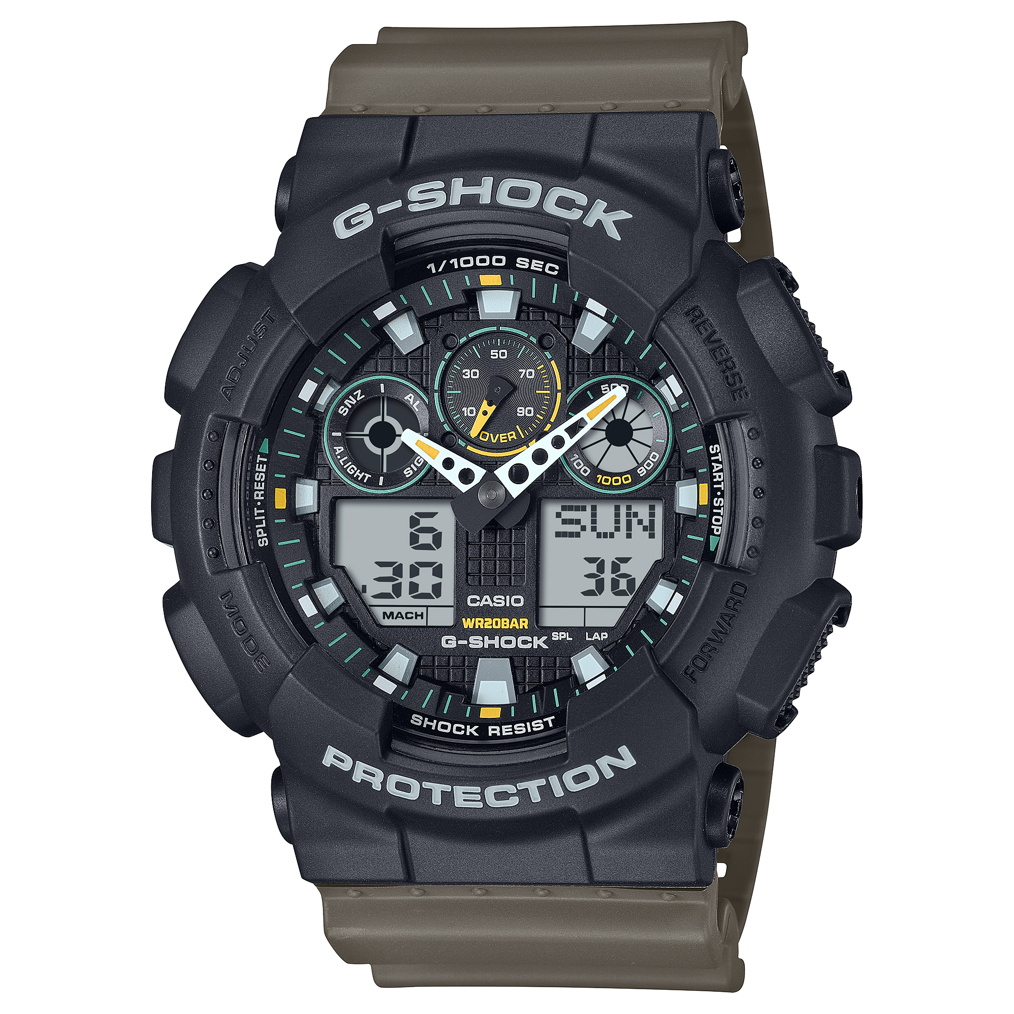 Reloj - G-SHOCK GA-100TU-1A3