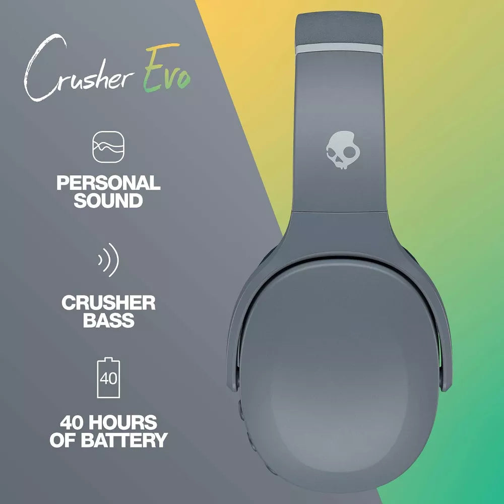 Audifonos Crusher Evo Wireless Bluetooth - Skullcandy
