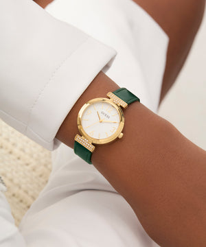Reloj dama Green Gold-Tone - Guess