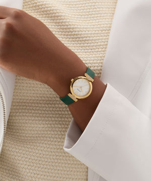 Reloj dama Green Gold-Tone - Guess