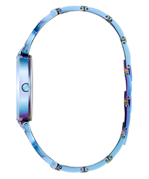 Reloj para Dama Coral Azul Iridiscente - Guess