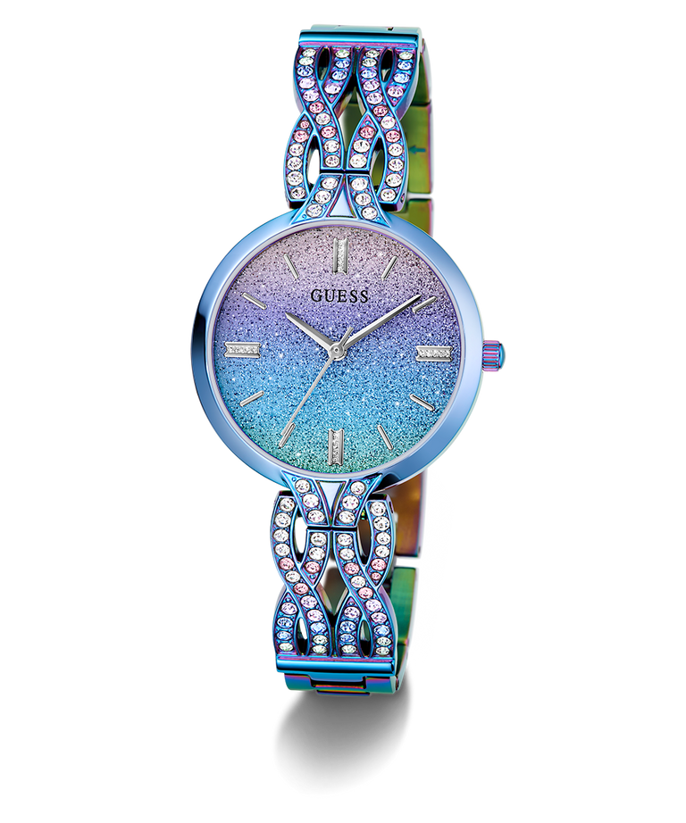 Reloj para Dama Coral Azul Iridiscente - Guess