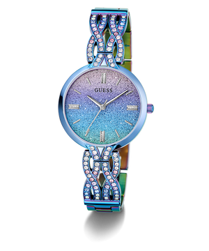 Reloj para Dama Coral Azul Iridiscente - Guess