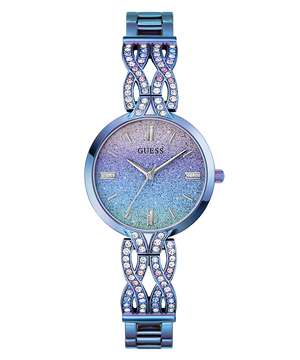 Reloj para Dama Coral Azul Iridiscente - Guess