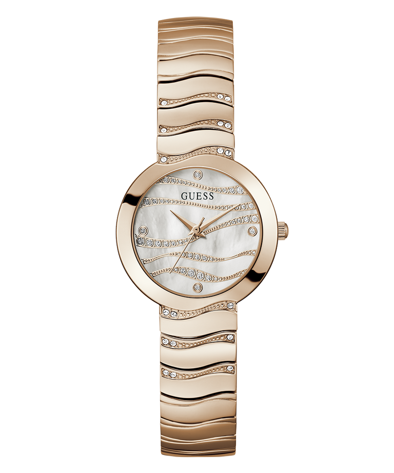 Reloj Dama Rose-Gold Crystal Strap - Guess