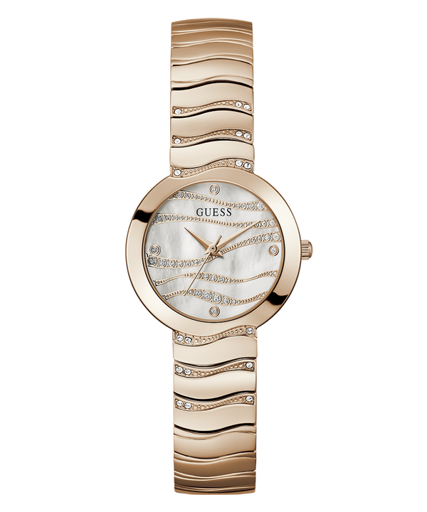 Reloj Dama Rose-Gold Crystal Strap - Guess
