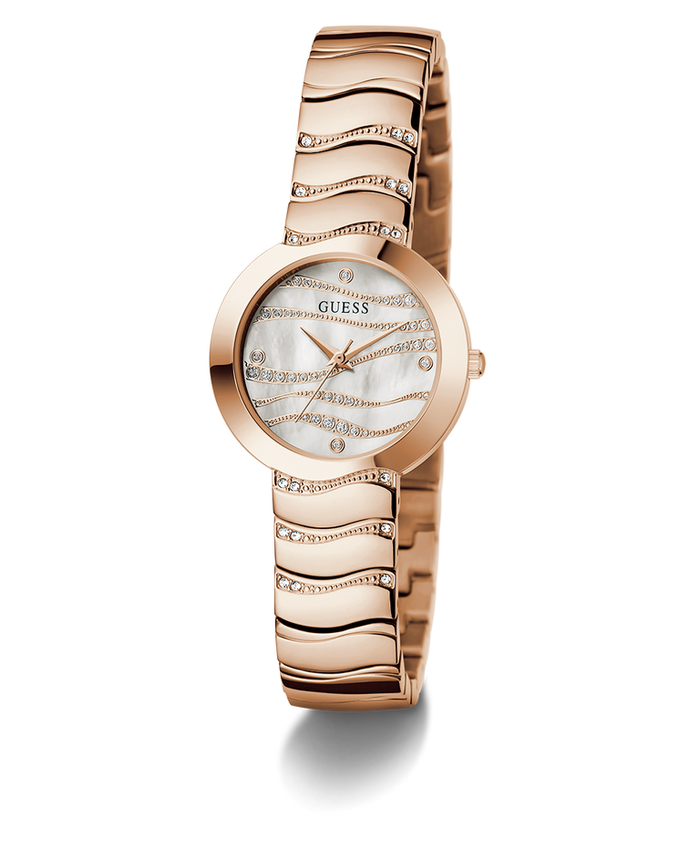 Reloj Dama Rose-Gold Crystal Strap - Guess