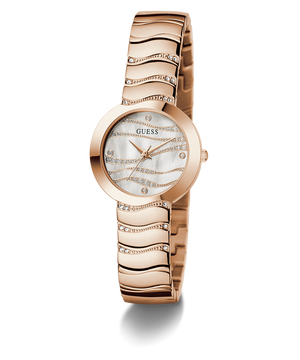 Reloj Dama Rose-Gold Crystal Strap - Guess