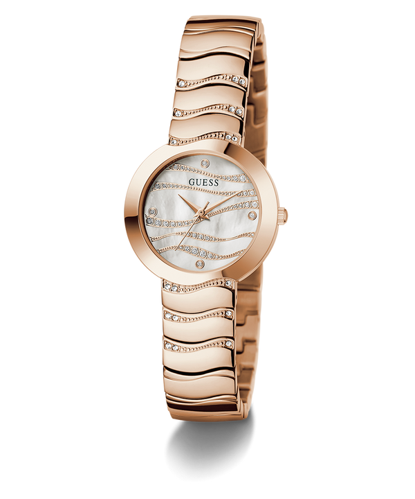 Reloj Dama Rose-Gold Crystal Strap - Guess