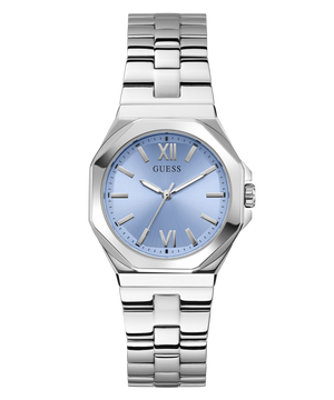 Reloj Dama Silver Tone Ice Blue - Guess