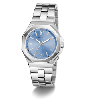 Reloj Dama Silver Tone Ice Blue - Guess