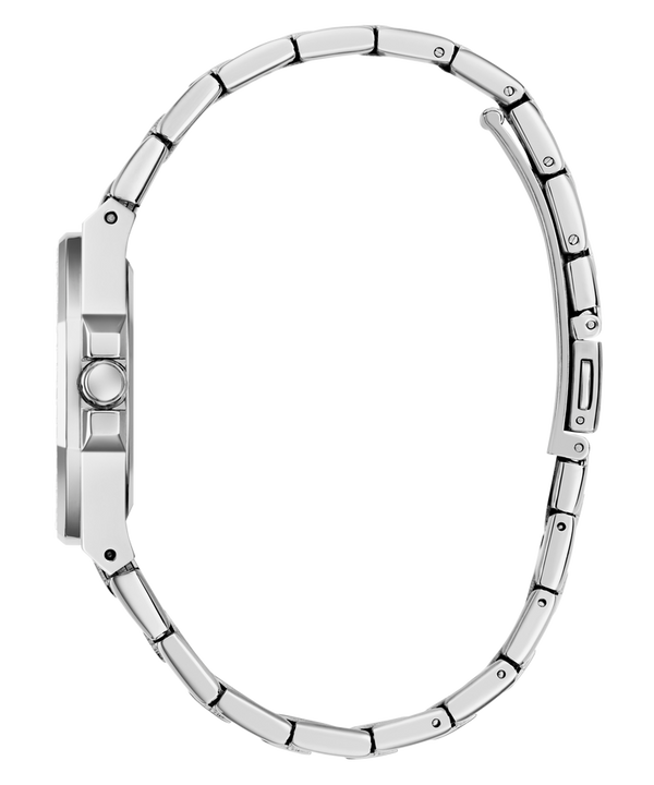 Reloj Dama Silver-Tone Crystal Bezel - Guess