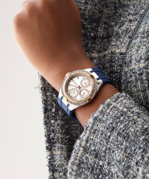Reloj Dama Blue 2-Tone Multifunction - Guess
