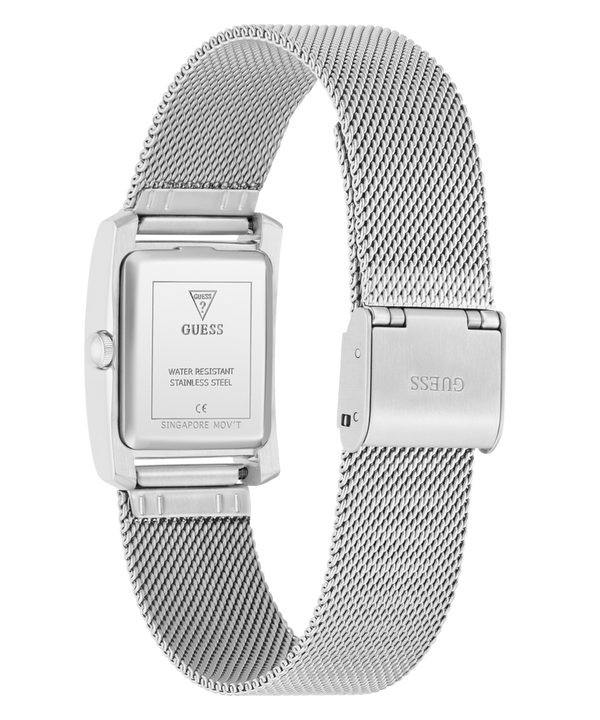 Silver Tone Rectangel - Guess GW0997L1
