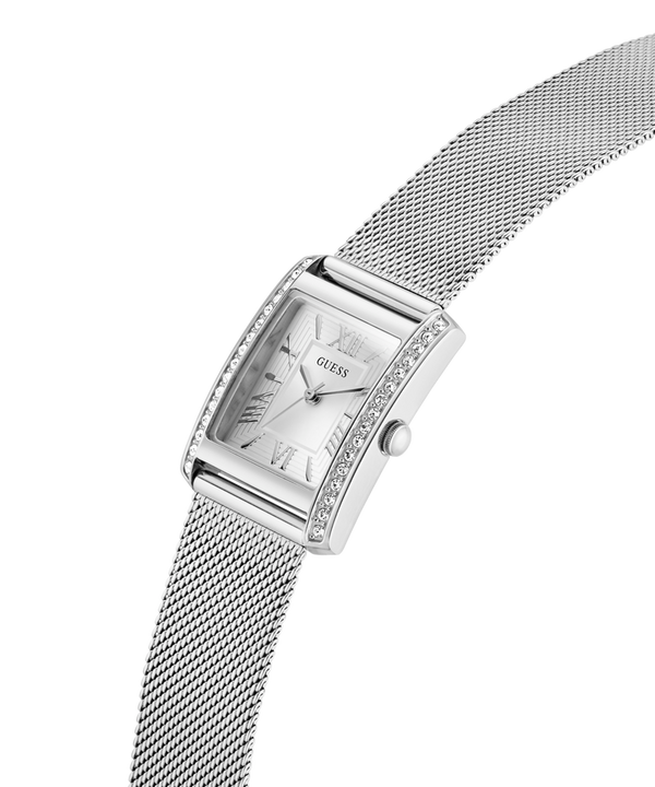 Silver Tone Rectangel - Guess GW0997L1