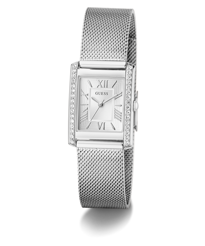 Silver Tone Rectangel - Guess GW0997L1