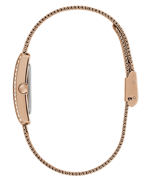 Rose Gold Tone Rectangel - GW0997L3