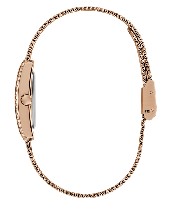 Rose Gold Tone Rectangel - GW0997L3