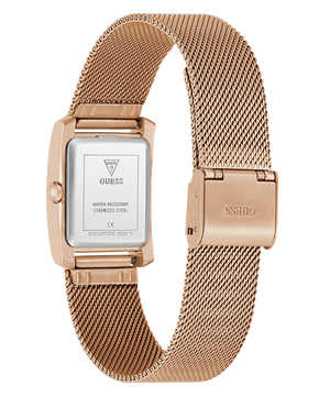 Rose Gold Tone Rectangel - GW0997L3