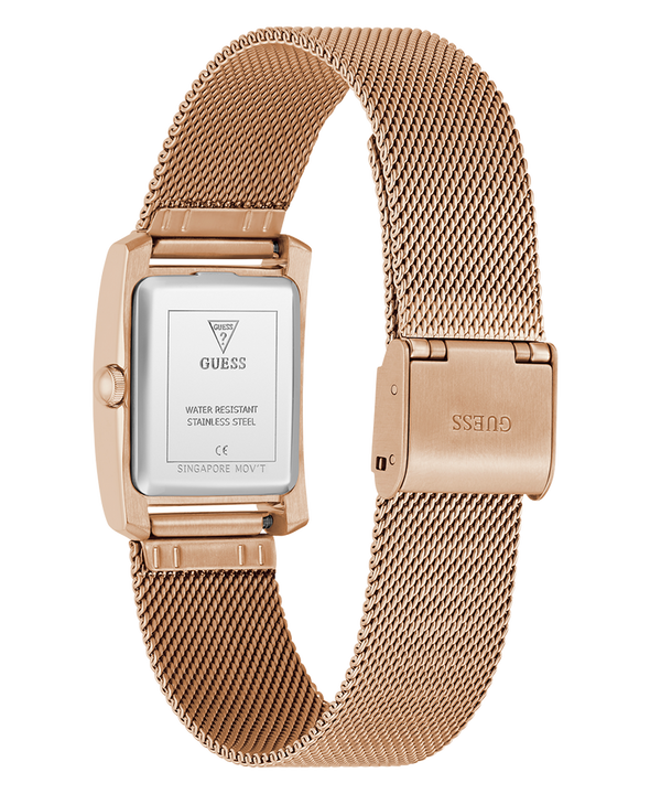 Rose Gold Tone Rectangel - GW0997L3