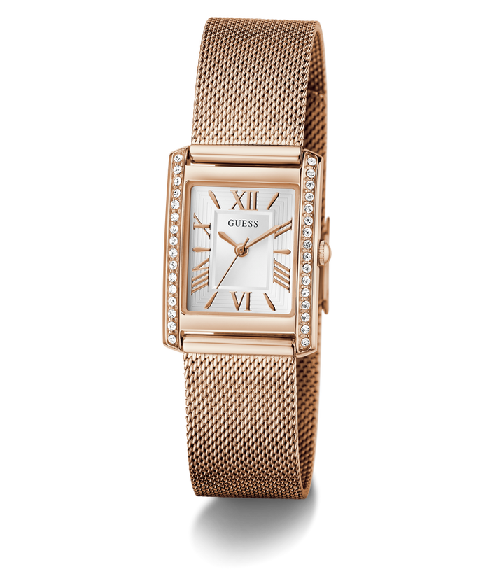 Rose Gold Tone Rectangel - GW0997L3