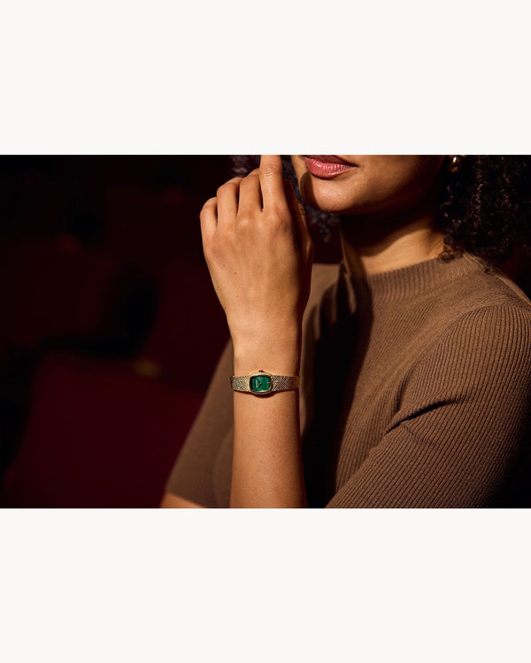 Bulova - Goddess of Time Malachite  97L184