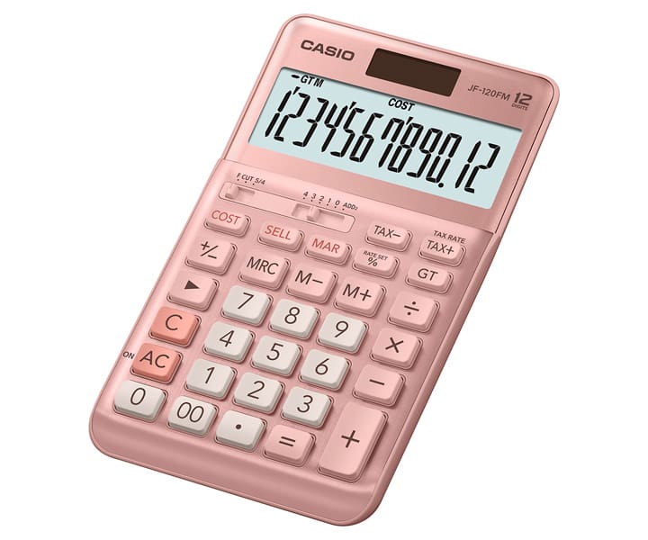 Calculadora de Escritorio - CASIO JF-120FM-PK