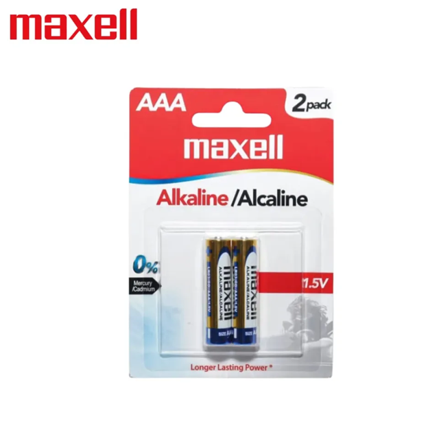 Baterías Alcalinas AAA - MAXELL LR03(GD)2B