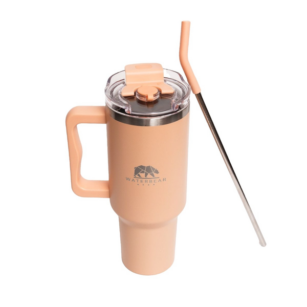 Termo Salmon Pajilla 40 onz - WATERBEAR