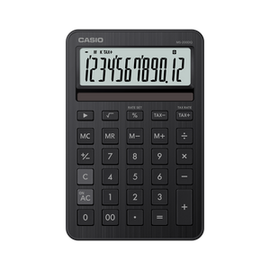 Calculadora de Escritorio - CASIO MS-200DQ-BK