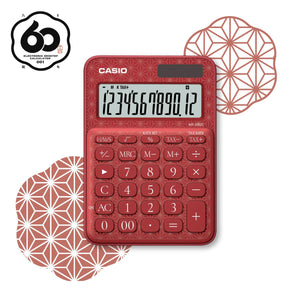 Calculadora Mini de Escritorio 60 Aniversario - CASIO MS-20UC-JRD