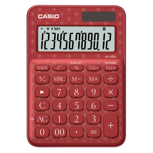 Calculadora Mini de Escritorio 60 Aniversario - CASIO MS-20UC-JRD