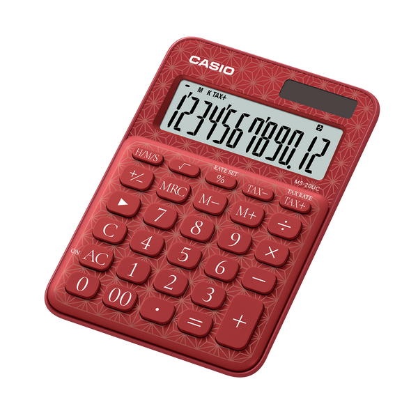 Calculadora Mini de Escritorio 60 Aniversario - CASIO MS-20UC-JRD