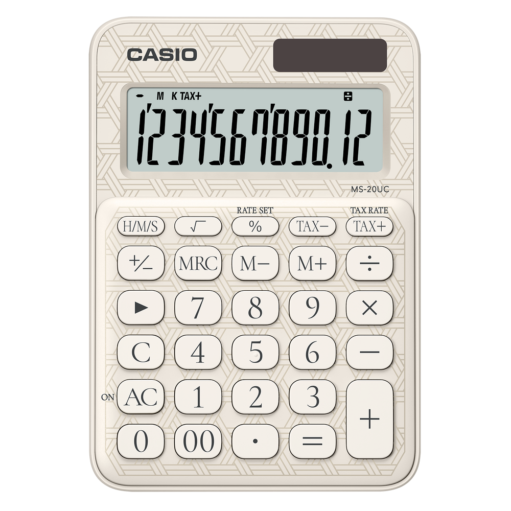 Calculadora Mini de Escritorio 60 Aniversario - CASIO MS-20UC-JWE