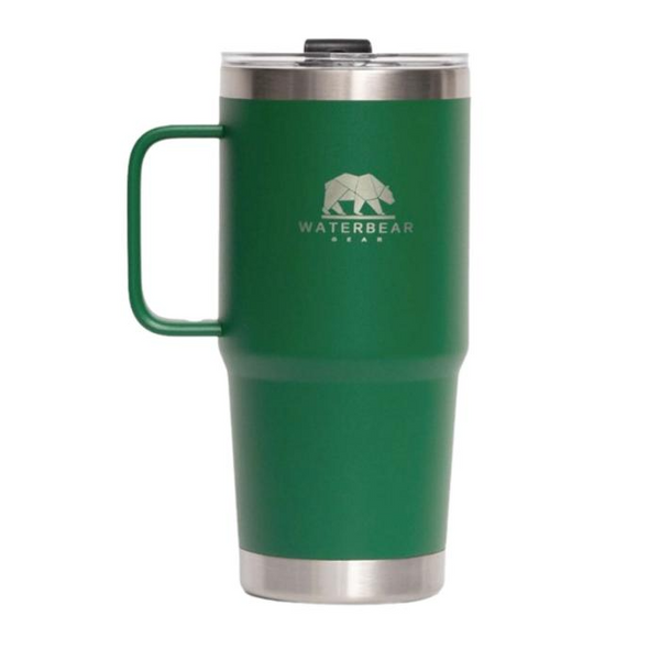 Termo con mango 22onz Verde - WATERBEAR