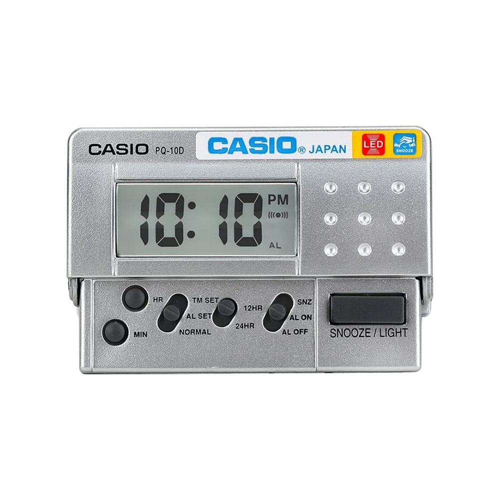 Reloj de Mesa - CASIO PQ-10D-8RDF