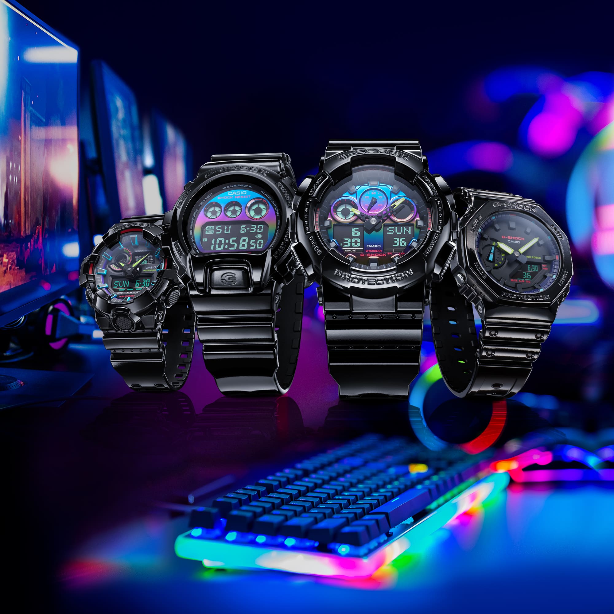 Reloj - G-SHOCK GA-2100RGB-1A