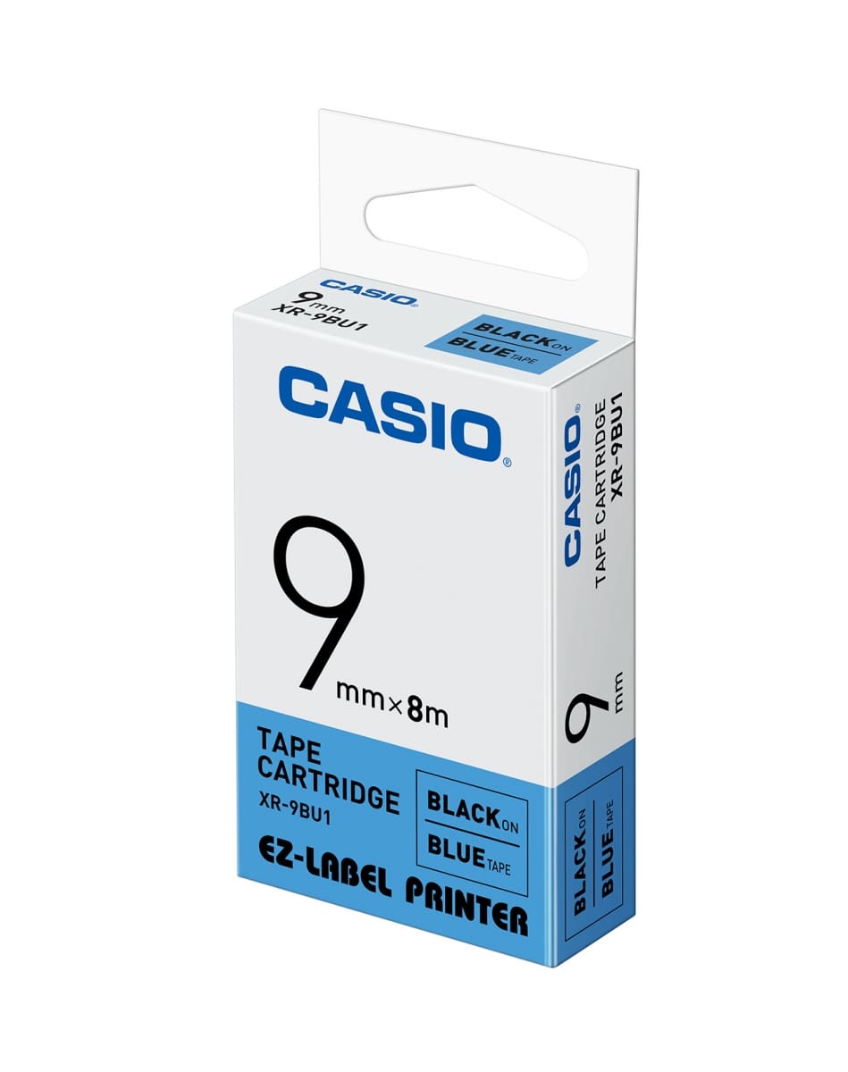 CASIO XR-9BU1 - Cinta para Etiquetadora