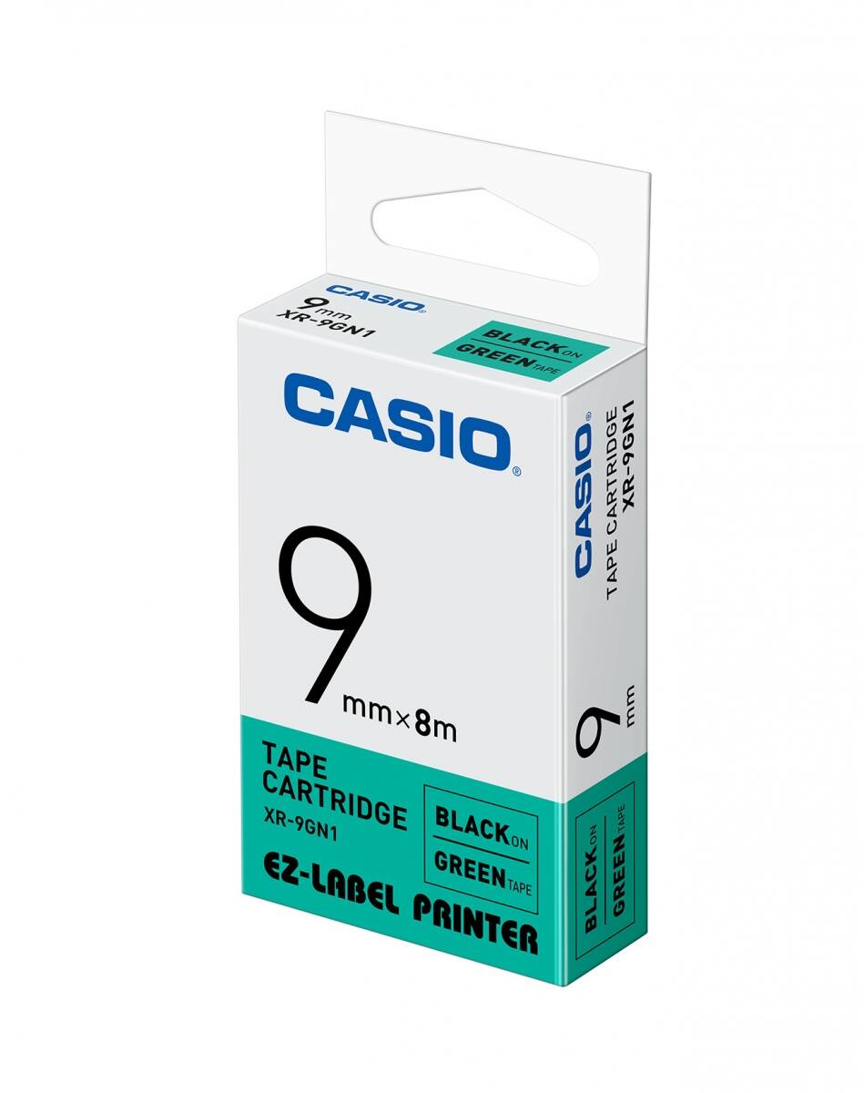 CASIO XR-9GN1- Cinta para Etiquetadora