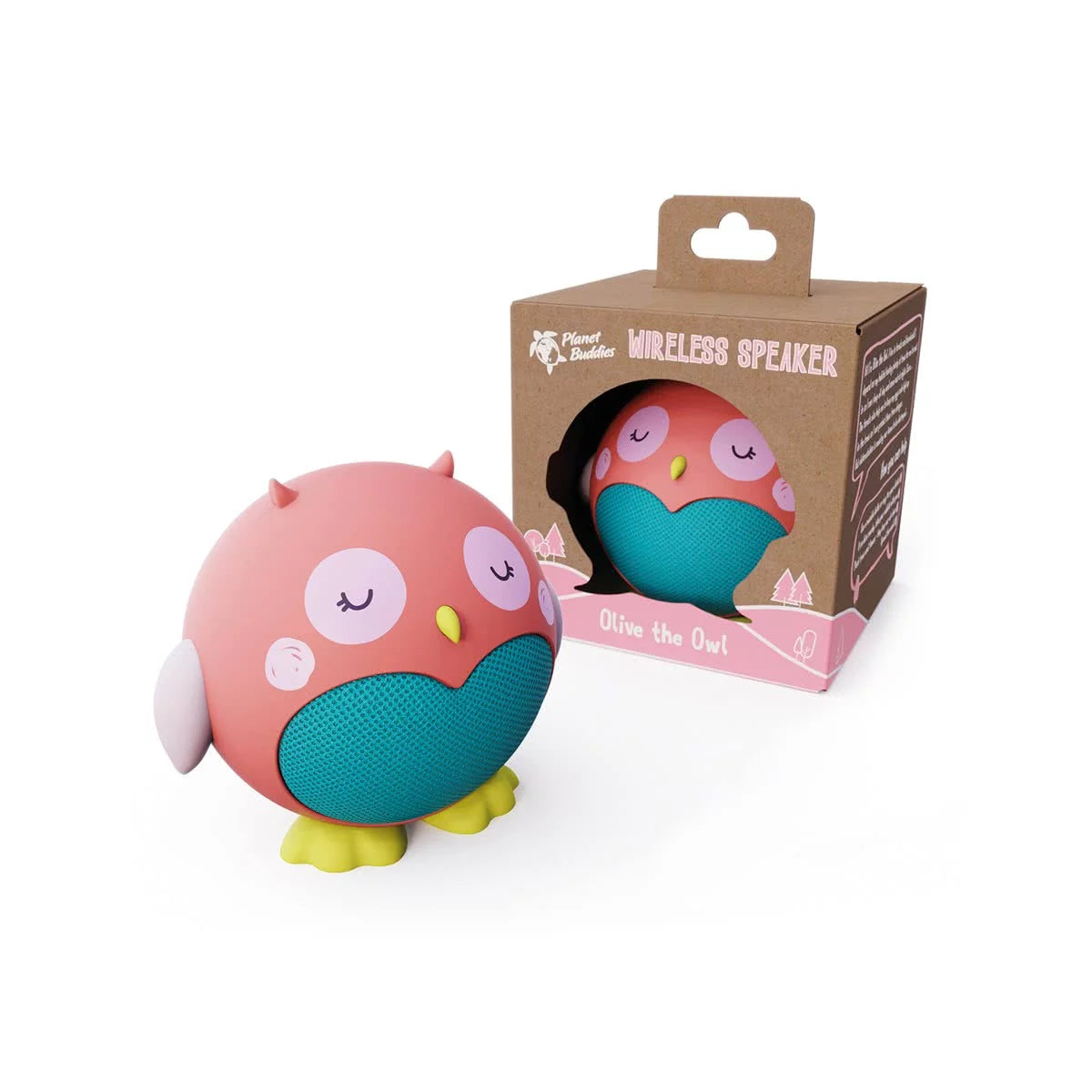 Bocina Bluetooth Pink - Planet Buddies