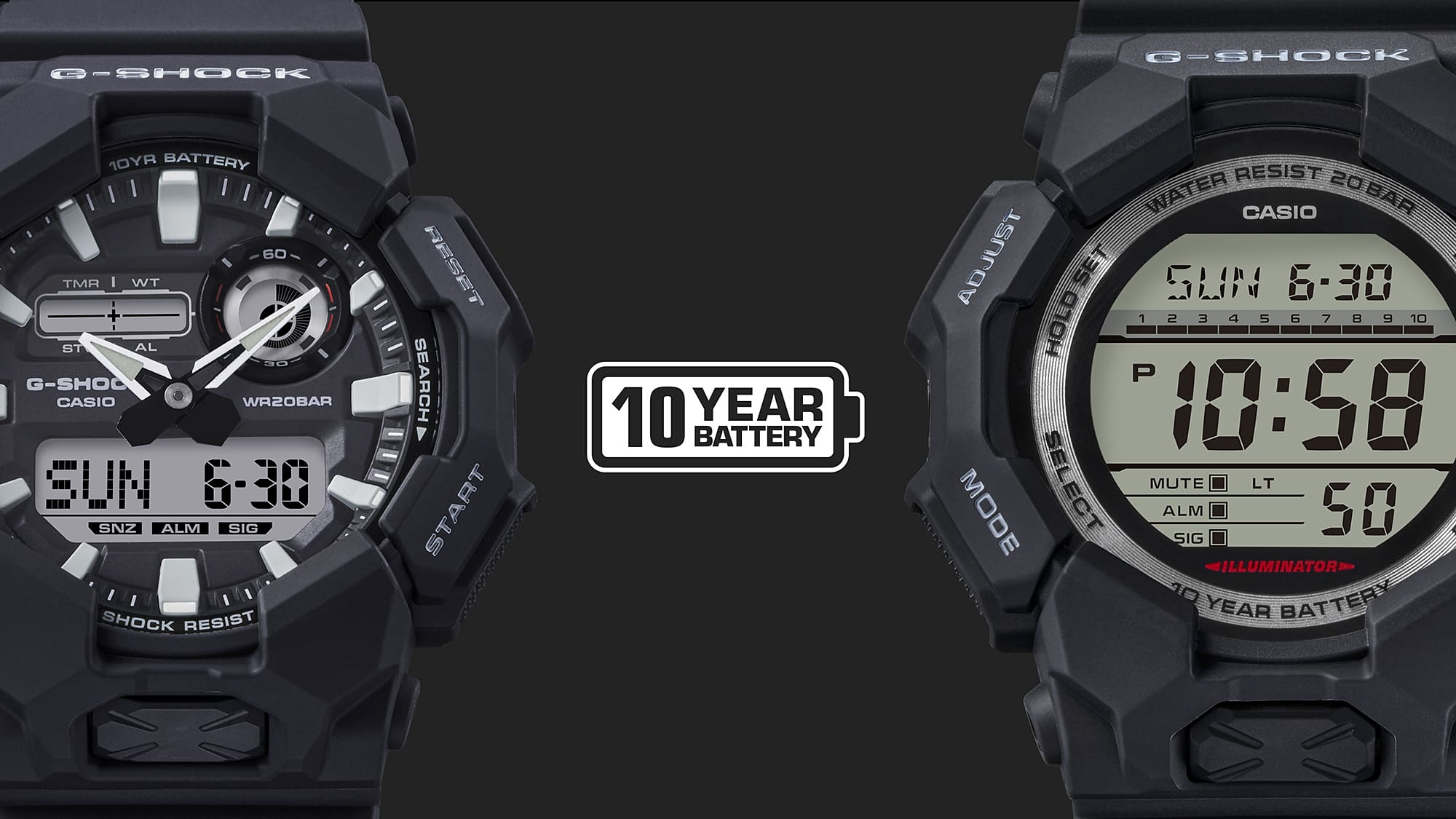 Reloj - G-SHOCK  GA-010-2A