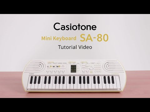 TECLADO CASIO SA-80H2