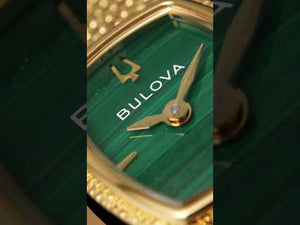 Bulova - Goddess of Time Malachite  97L184