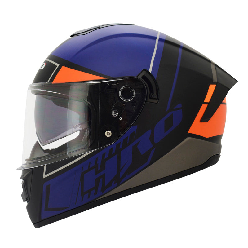 Casco Negro/Azul BURST 518 - HRO